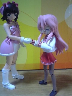 Figma みゆきさん&リボルテック春香